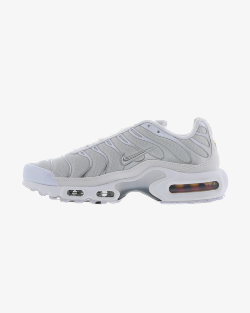 NIKE AIR MAX PLUS TN WHITE METALLIC SILVER WMNS