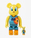 MEDICOM TOY SPACE JAM A NEW LEGACY TWEETY 400% + 100% BEARBRICK SET (NEW)