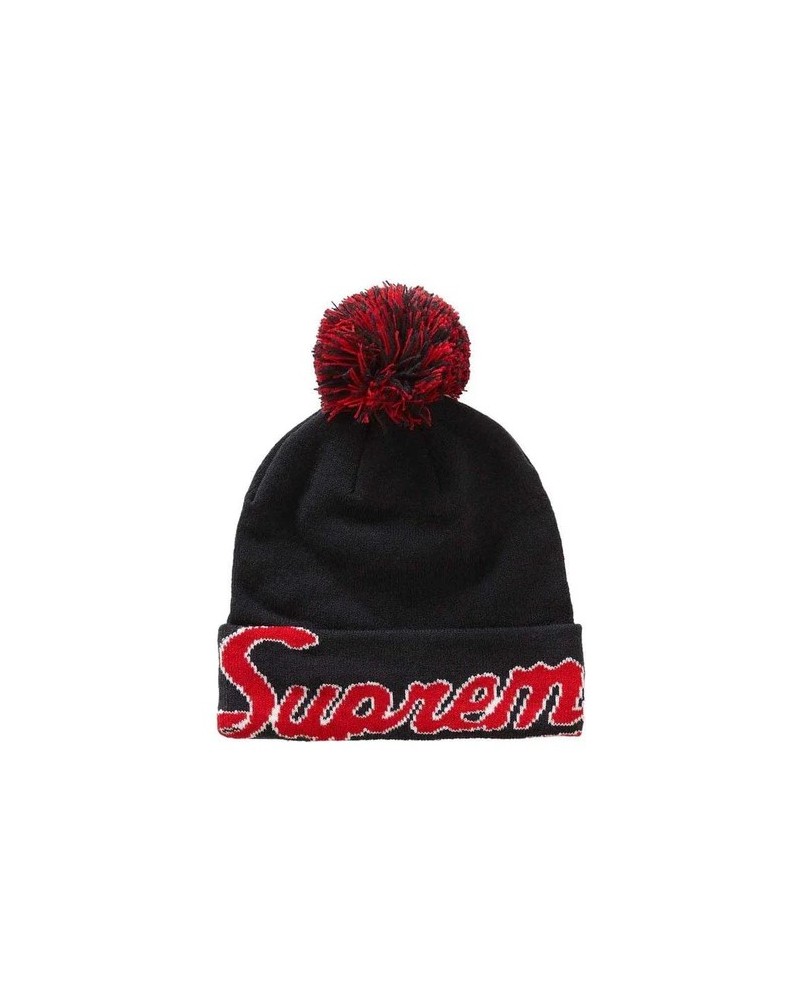 SUPREME NEW ERA SCRIPT CUFF NAVY BEANIE