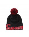 SUPREME NEW ERA SCRIPT CUFF NAVY BEANIE