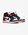 NIKE AIR JORDAN1 RETRO HIGH SATIN BLACK TOE