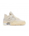 Off-White x Wmns Air Jordan 4 SP Sail