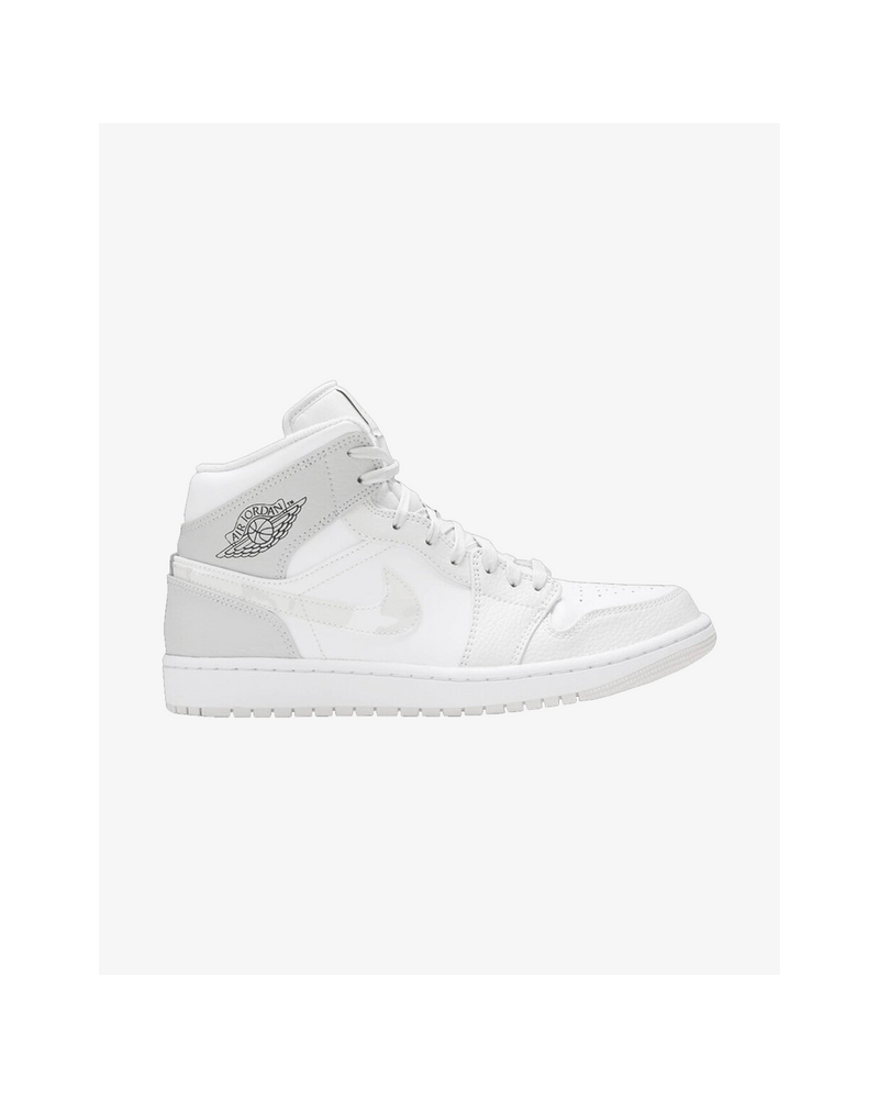 NIKE AIR JORDAN1 MID GS WHITE CAMO