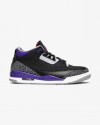 NIKE AIR JORDAN3 RETRO BLACK COURT PURPLE 2020