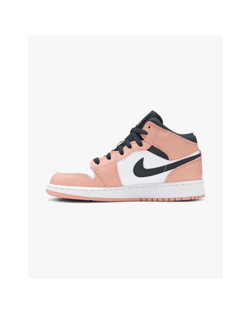 NIKE AIR JORDAN1 PINK QUARTZ MID GS