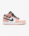 NIKE AIR JORDAN1 PINK QUARTZ MID GS