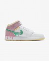 NIKE AIR JORDAN1 MID SE PAINT DRIP GS