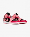 NIKE AIR JORDAN 1 MID GS PINK CORAL CHALK